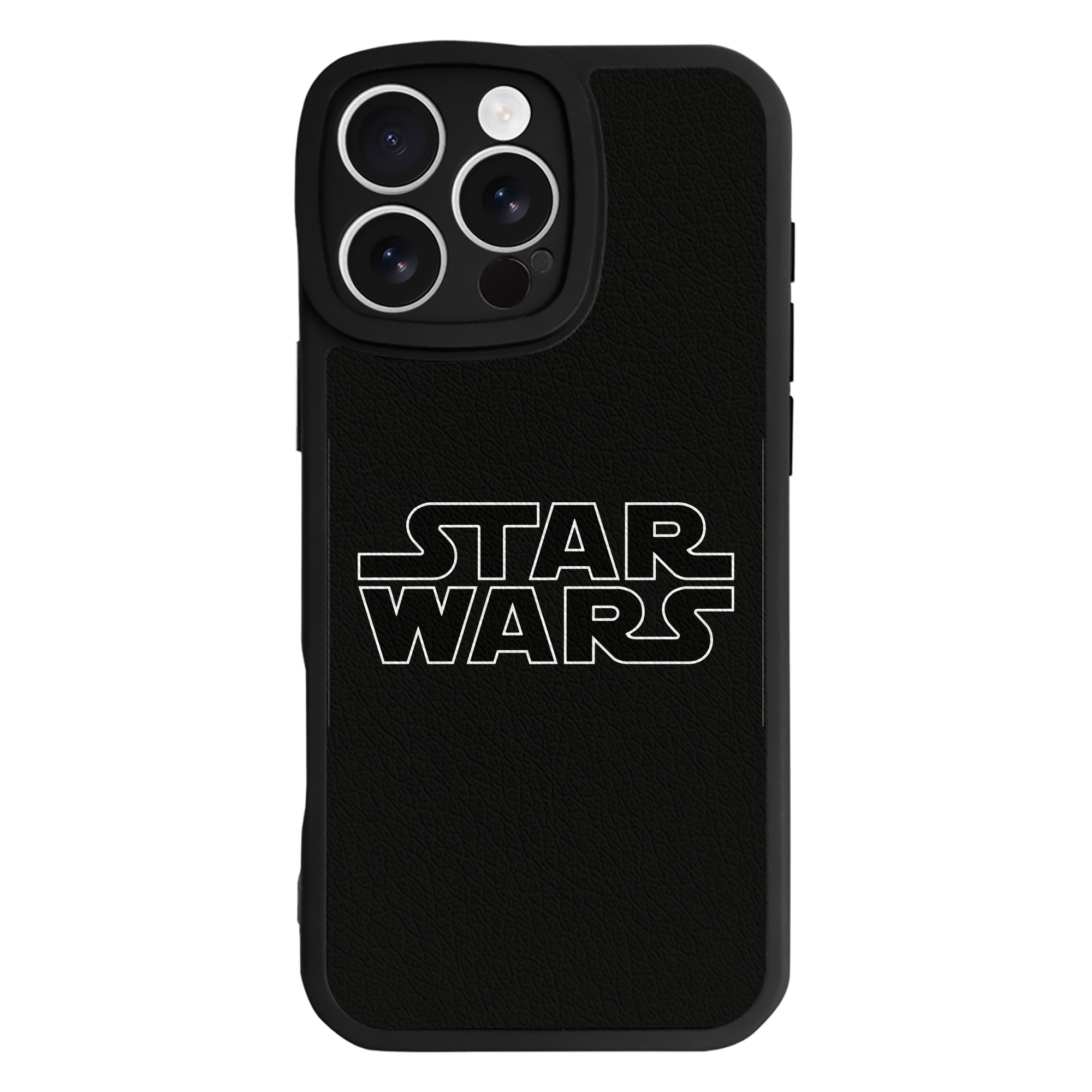 （画像用） スター・ウォーズ Star Wars 【iPhone 16シリーズ対応】シリコンスマホケース（レザー調） 材質：シリコン